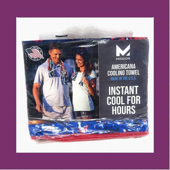 Other - Mission Americana Cooling Towel‎ USA MADE - Instant cool for hours USA USA